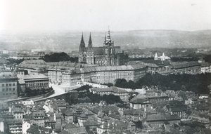 Vista de Praga, finales del siglo XIX de French Photographer